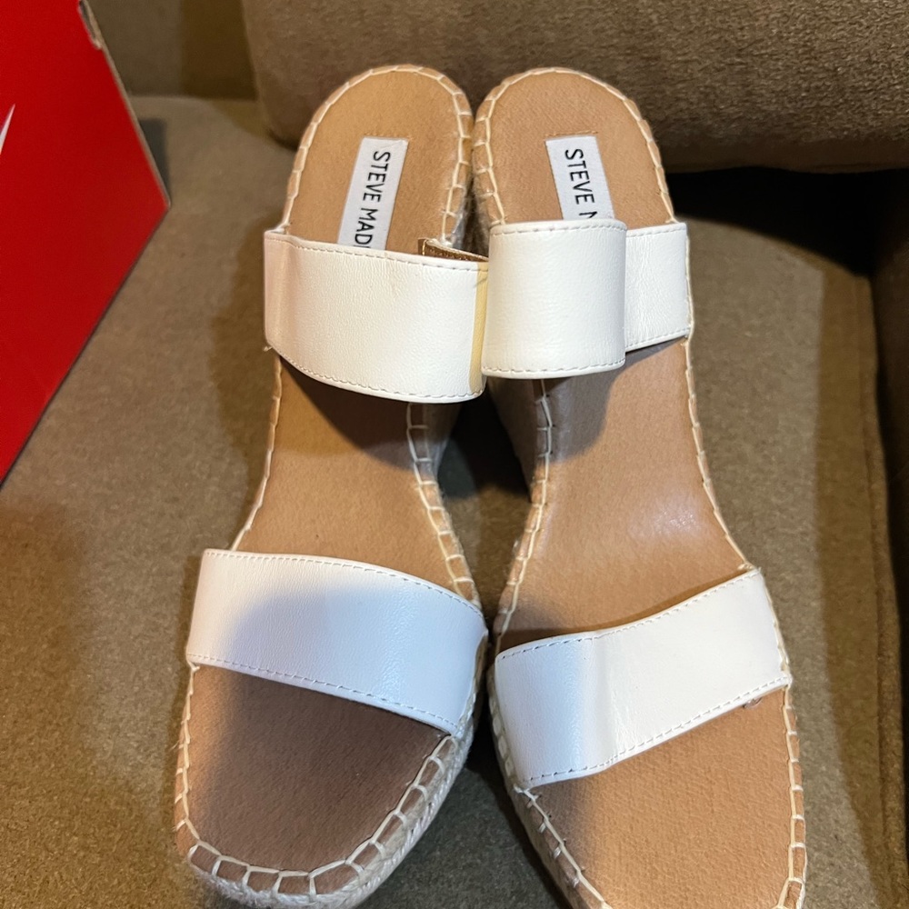 STEVE MADDEN Women's Welsh Wedge Sandals